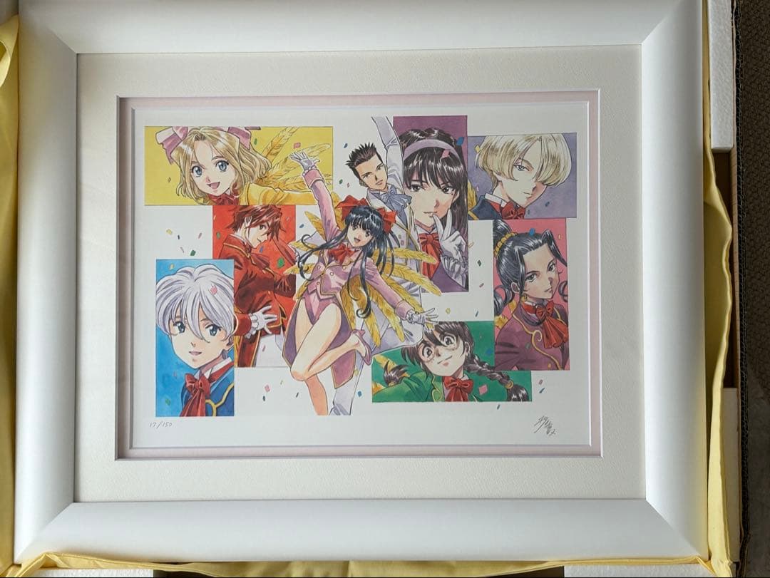 サクラ大戦　リトグラフ　これがレビュウ　帝都花組　松原秀典　アートフェスティバル