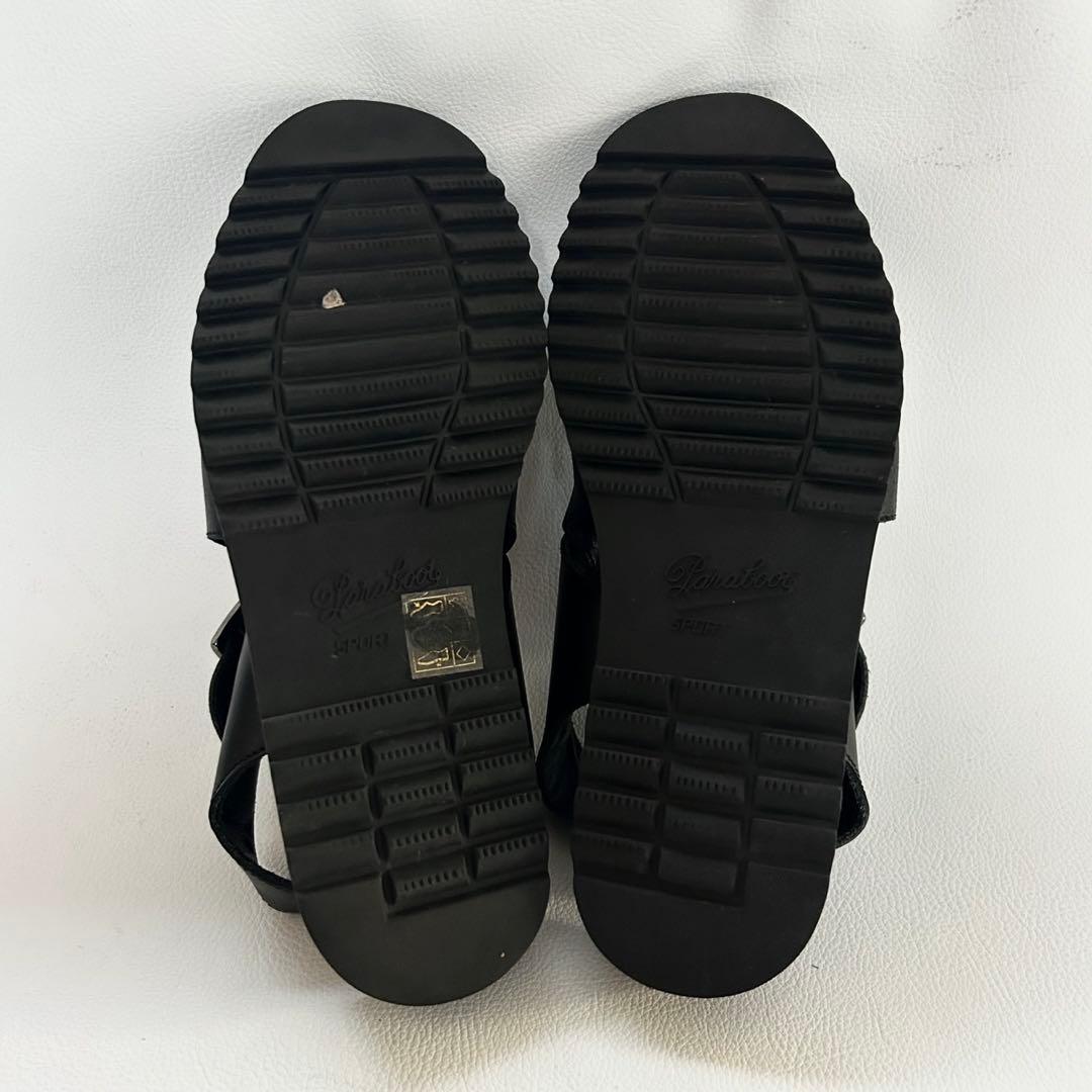 極美品 パラブーツ アドリアティック サンダル ブラック 39