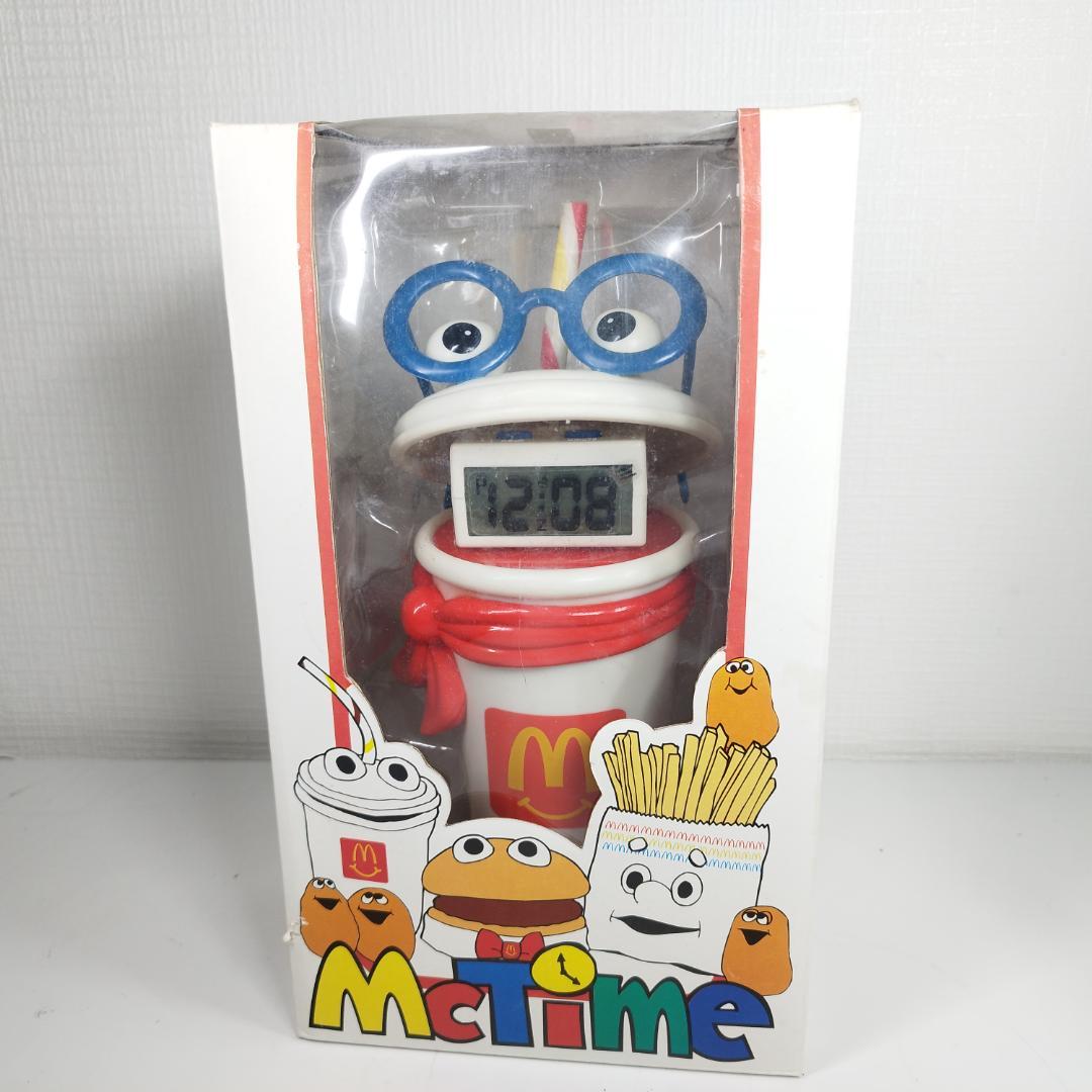 マクドナルド MCタイム 貯金箱 時計 ハッピーミール アメトイ マッ IAZA