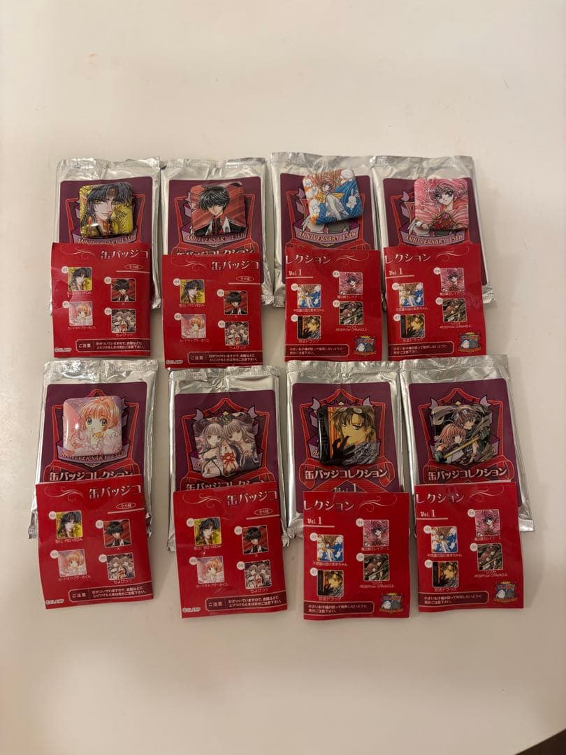 CLAMP ANNIVERSARY 15th 缶バッジコレクション