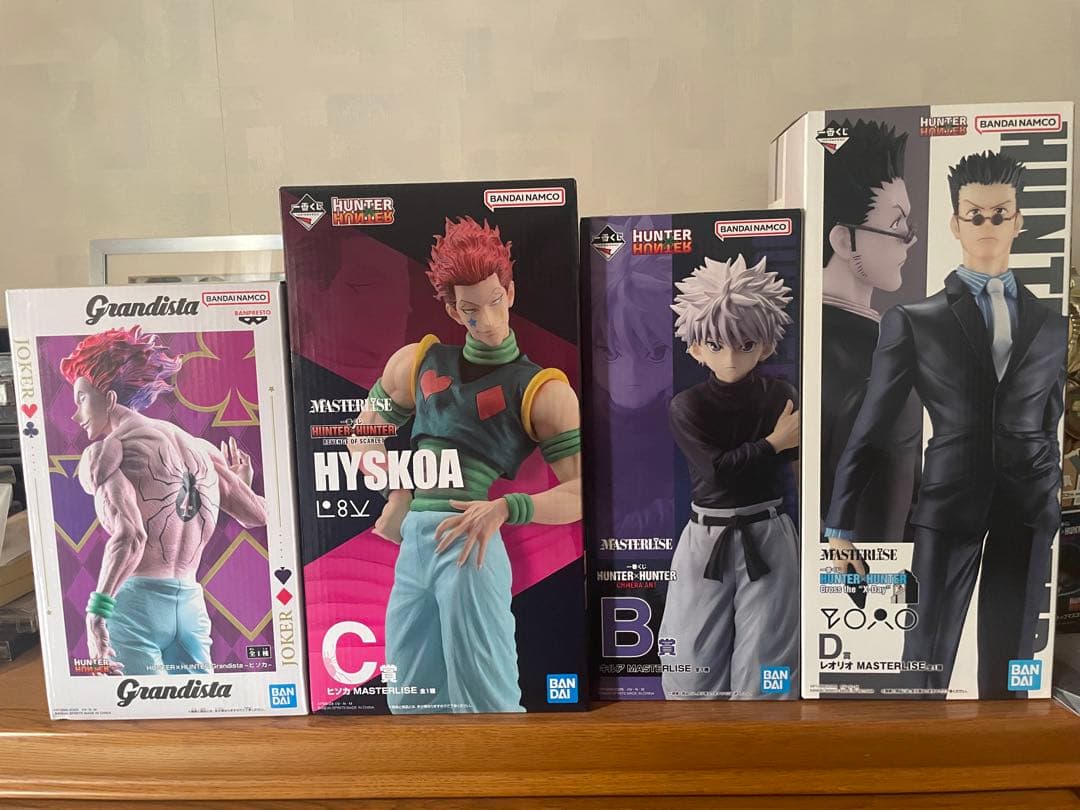 ハンターハンターフィギュアセット
