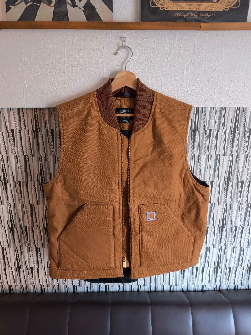 Carhartt ダックベスト L 美品