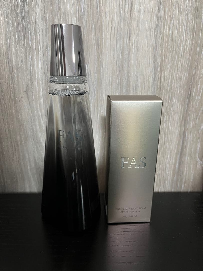 FAS ザ ブラック エッセンス 200ml & ディ クリーム 40g セット