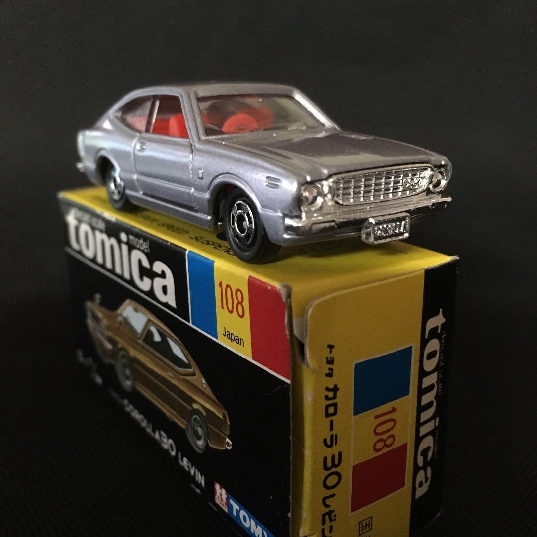 値下げ！トヨタ・カローラ30 レビン(黒箱トミカ)