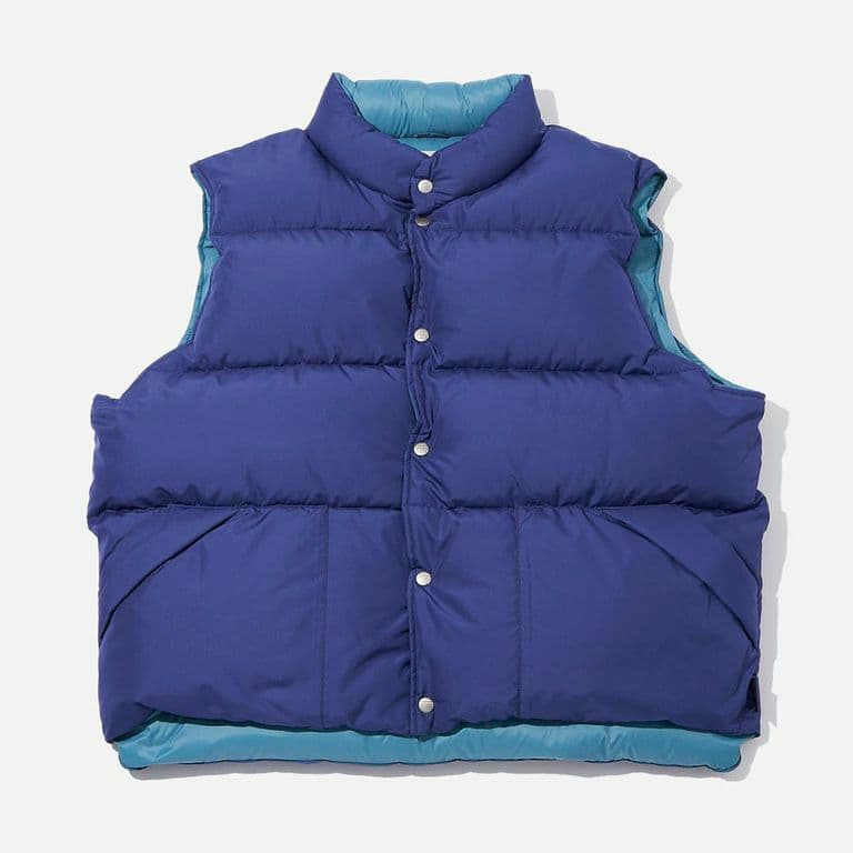 セダンオールパーパスFW23 Classic Down Vest Navy