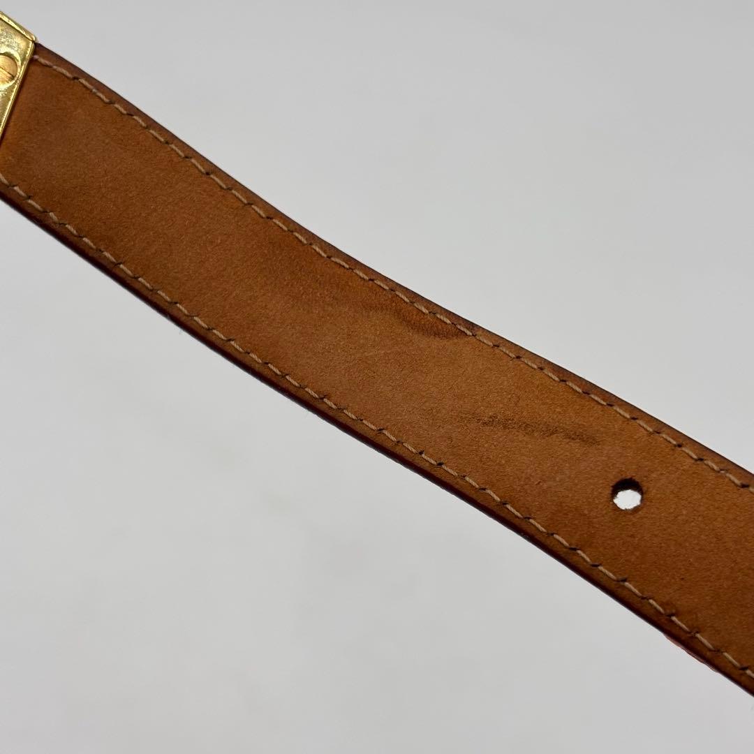 ルイヴィトン モノグラム サンチュール　レザーベルト M9273 ピンク系