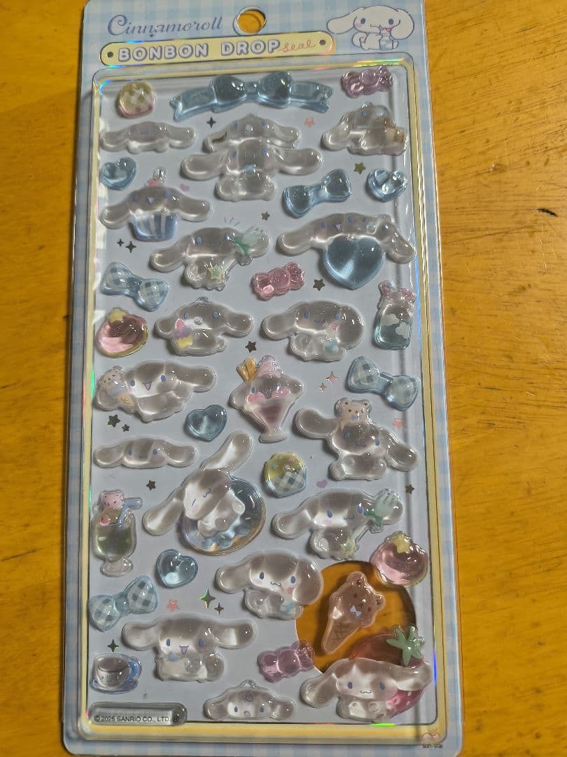 サンリオ　Sanrio　ボンボンドロップシール　6枚セット　第2弾
