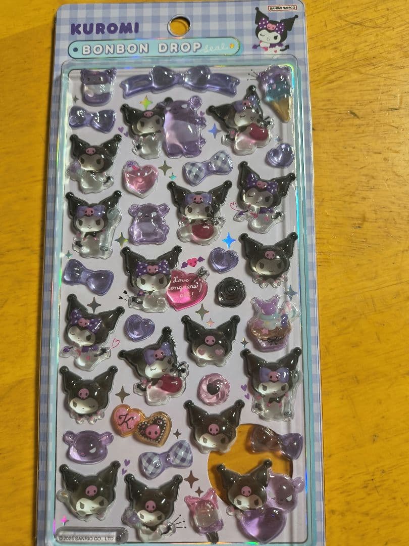 サンリオ　Sanrio　ボンボンドロップシール　6枚セット　第2弾