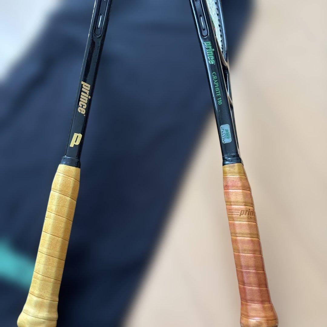 Prince Graphite II ・110テニスラケット 2本セット