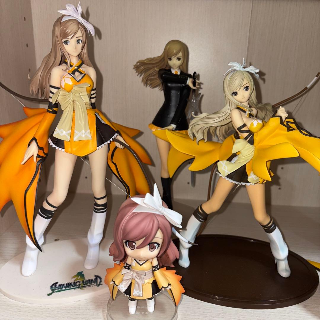 カ*ー様 シャイニングウィンド　クレハ　フィギュア7体