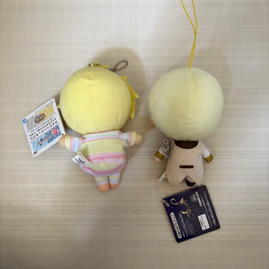 六弥ナギ　缶バッジ、ストラップ、ぬいぐるみセット(バラ売り可能)