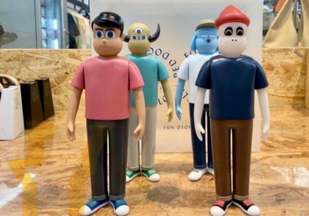 JUNOSON、FOREVER FRIENDS、ソフビフィギュア4体セット