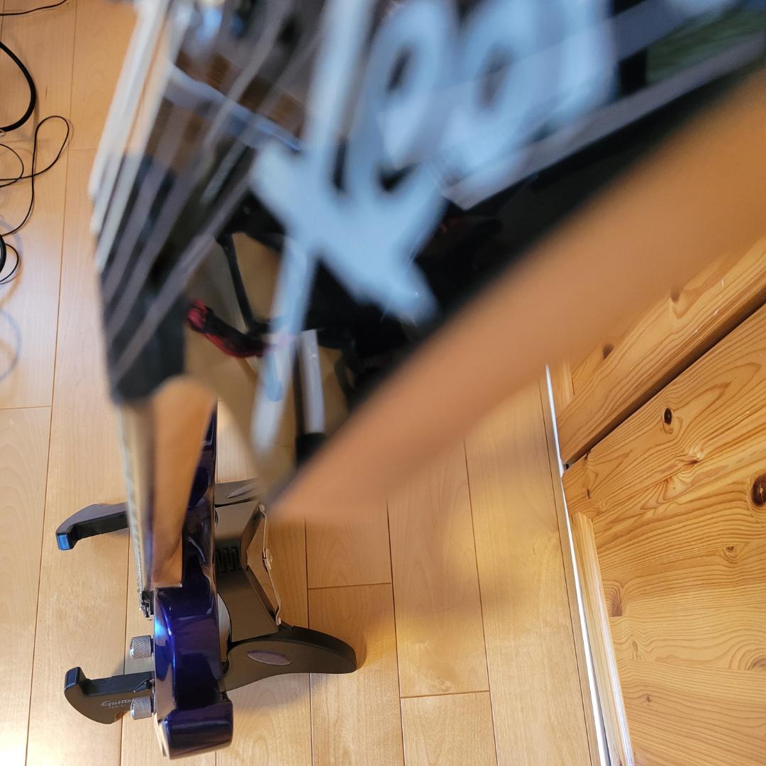 【調整済】Cort コルト X-2 メタル向エレキギター 青 米国製弦 ケース付