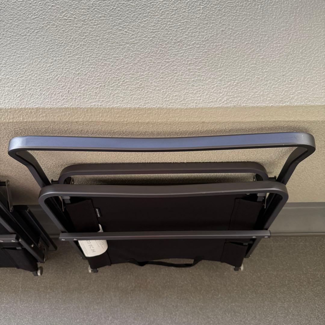 ゼインアーツ　レードチェア　ブラック 2脚セット