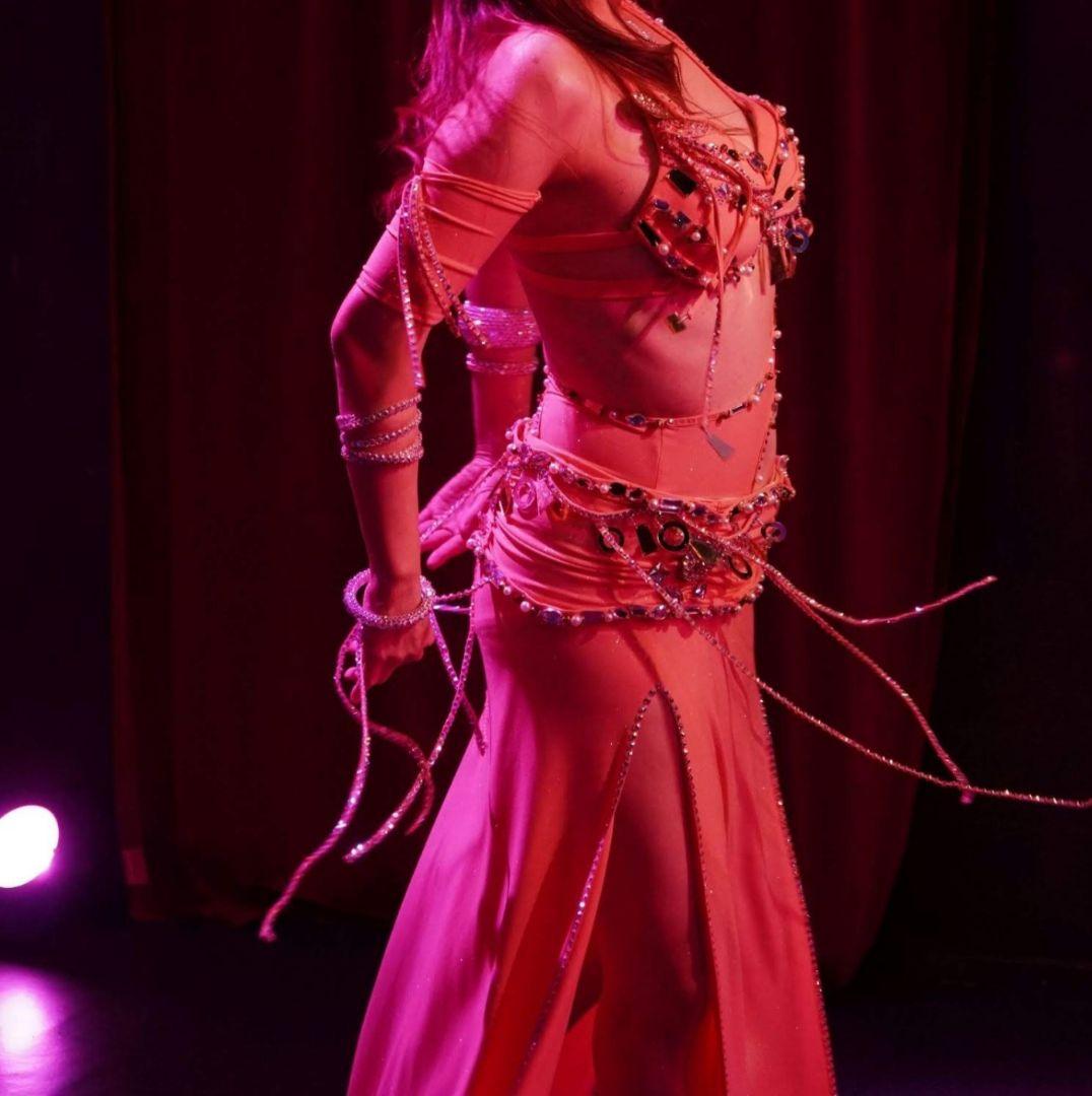 ベリーダンス衣装　バラディドレス