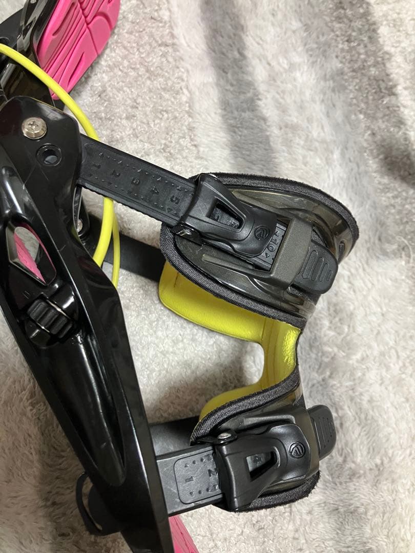 Flowビンディング　リアエントリーHaylo Black Neon　М