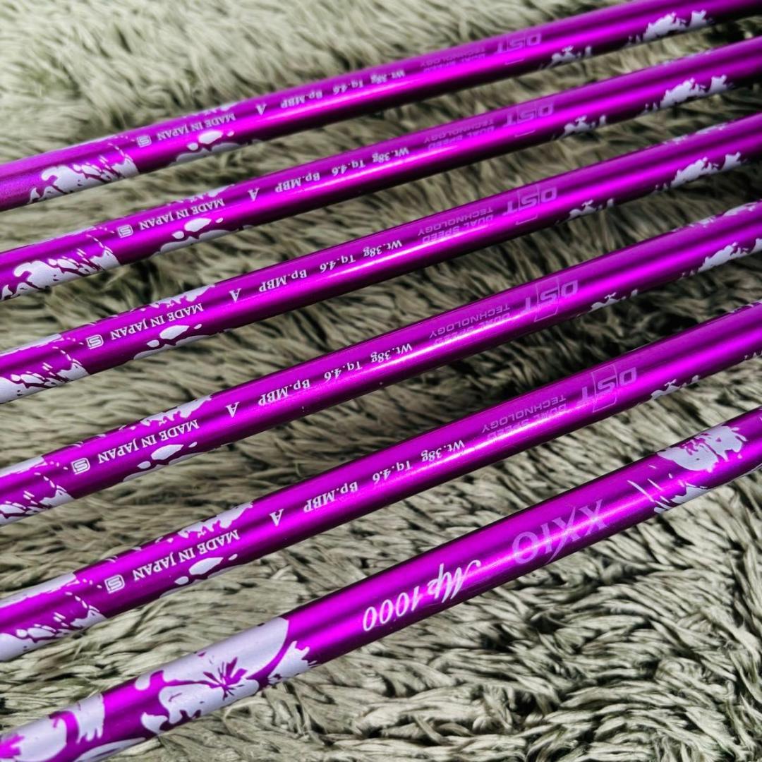 ゼクシオ 10代目 MP1000 ボルドー アイアン6本セット レディースゴルフ