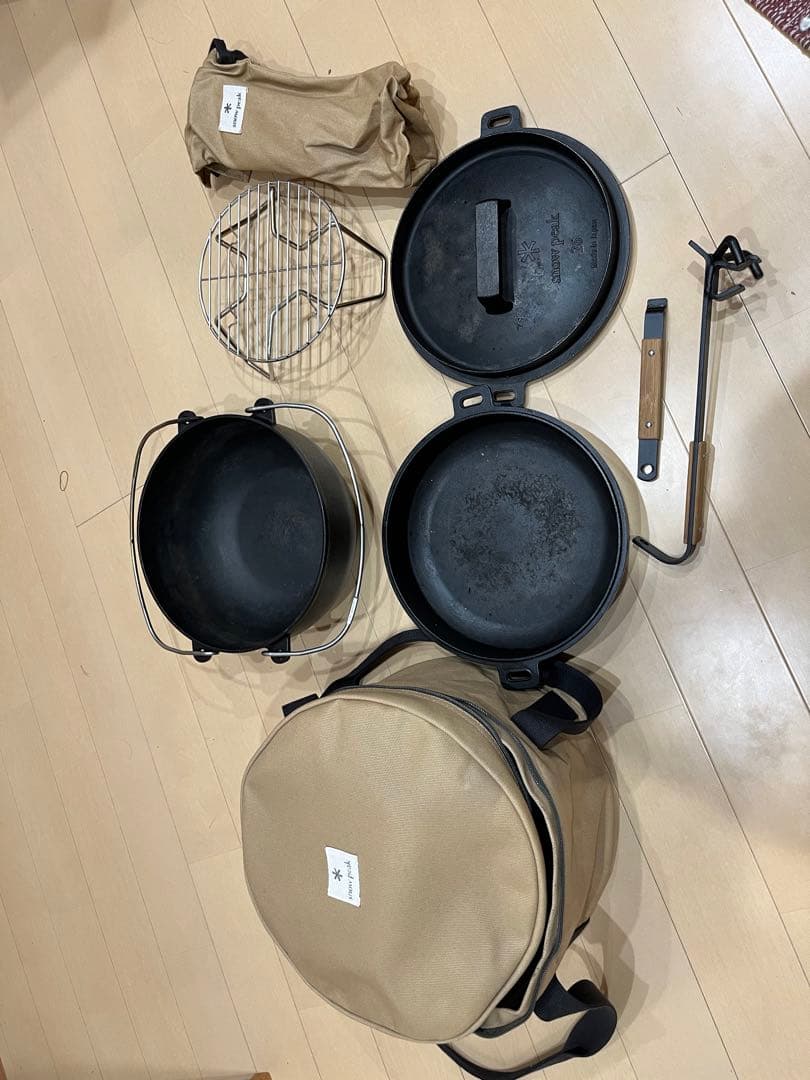 スノーピーク　和鉄ダッチオーブン26セット