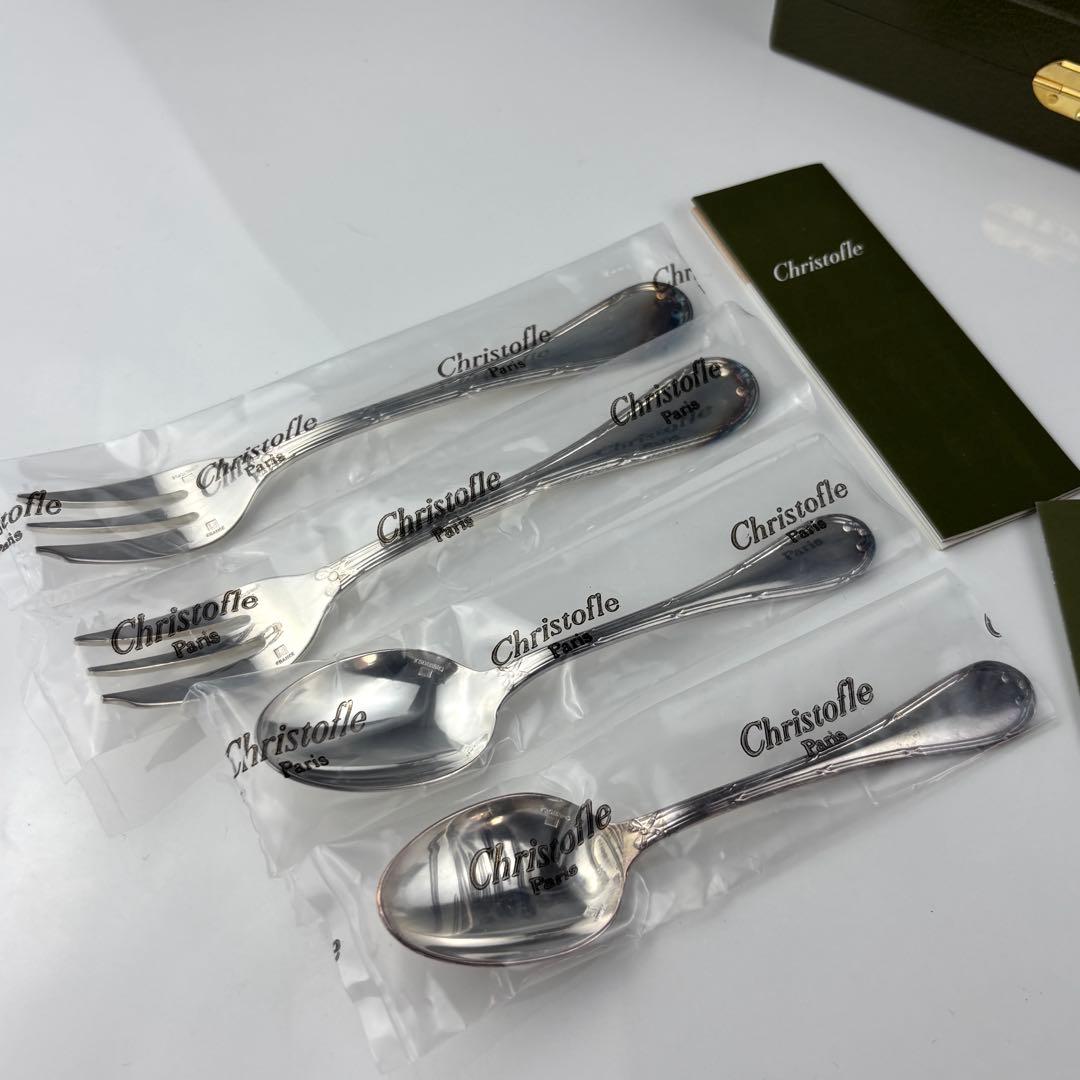 クリストフル カトラリーセット リュバン　4本