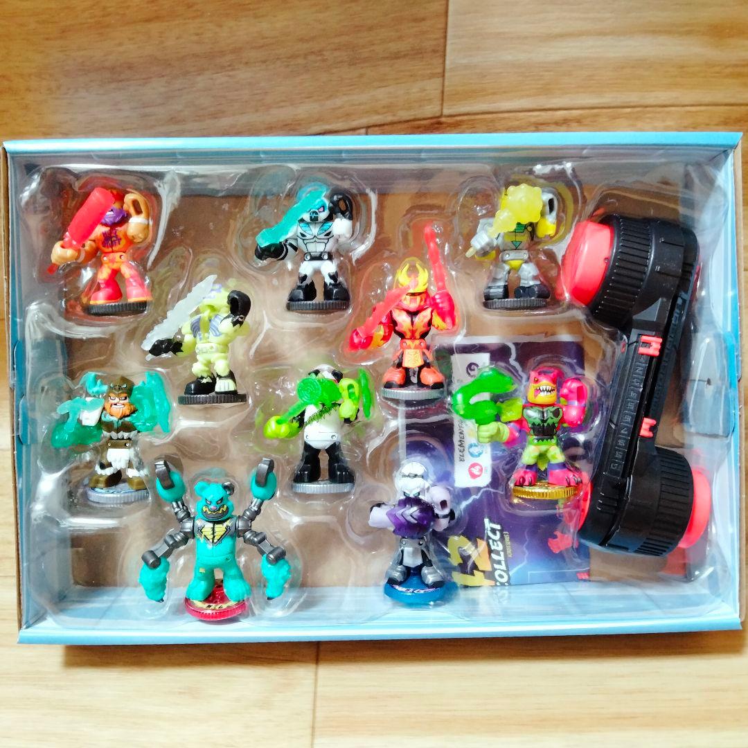 Akedo アケドの伝説 ボタンバッシュ コレクターパック フィギュア10体