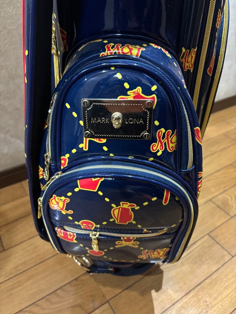 【早い者勝ち】MARK&LONA UnitePatent エナメルキャディバッグ