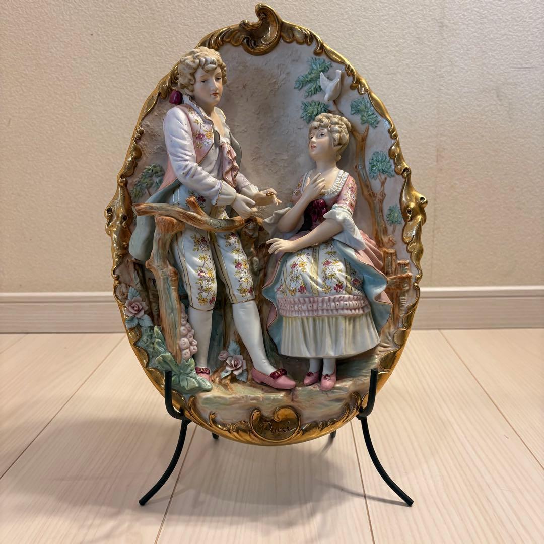 【美品】 アンティークドール 陶器人形 マイセン 瀬戸 昭和レトロ