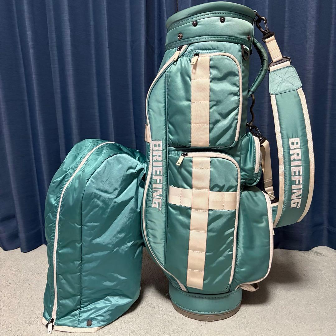 BRIEFING ブリーフィング CR-6 キャディバッグ グリーン