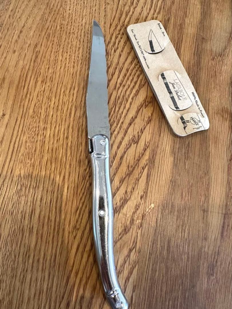 【新品】Laguioleラギオール ステンレステーブルナイフ 6本セット
