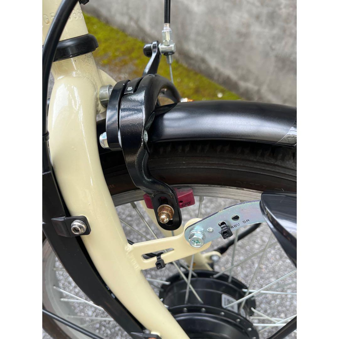 【引取希望】EVA PLUS mini2 ベージュ 電動アシスト　折りたたみ式