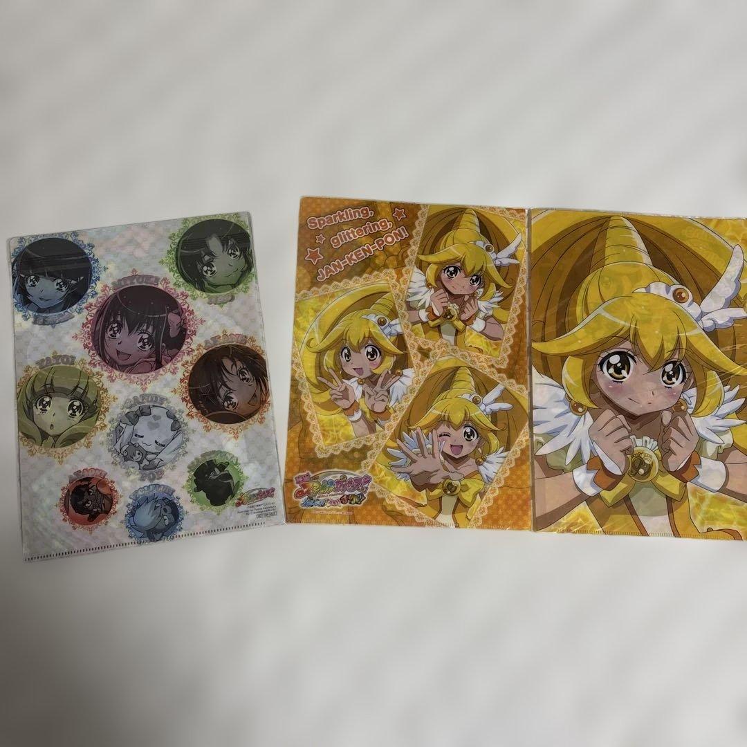 スマイルプリキュア！グッズ　カレンダー、クリアファイル、下じきなど