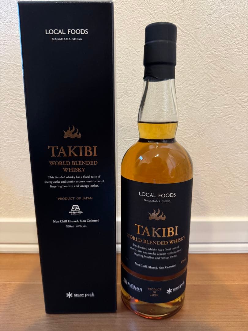 スノーピーク　TAKIBI World Blended Whisky ウイスキー