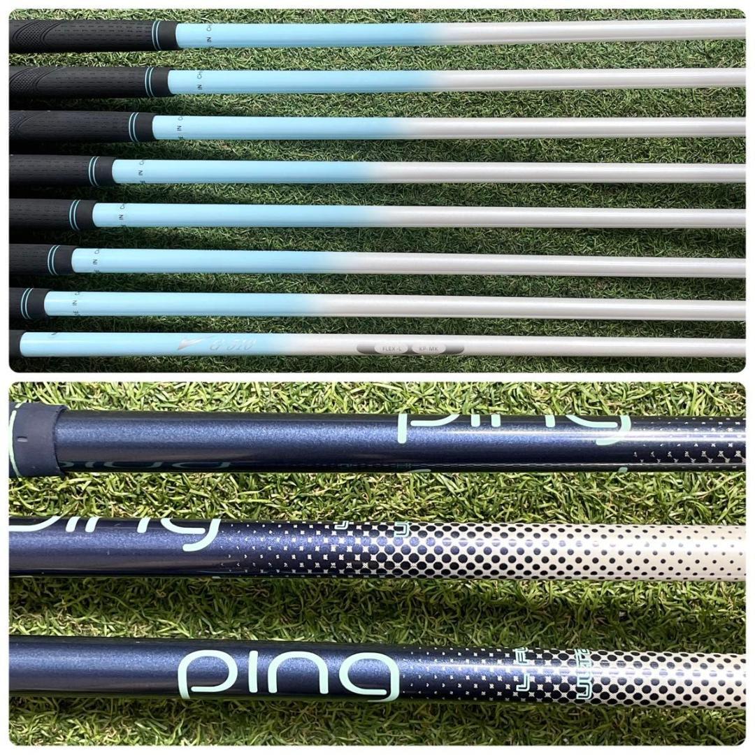 キャディバッグ無し PING Gle ゴルフクラブセット アイアン新品 L 左