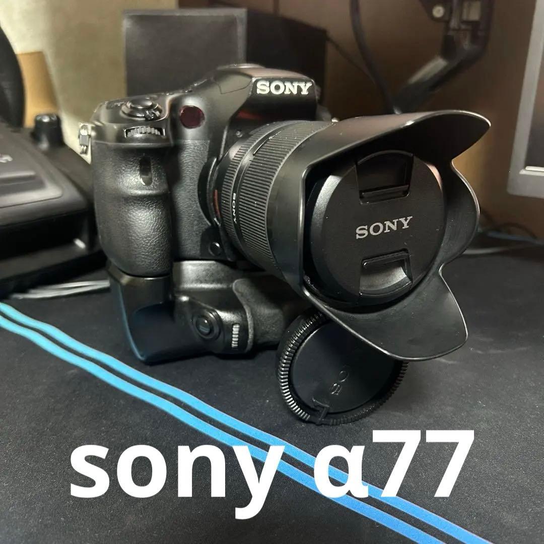 美品 SONY デジタル一眼 α77 SLT-A77V セット