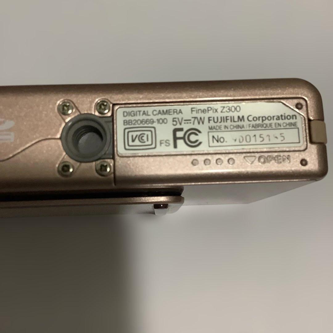 【動作確認済】　FUJIFILM　FinePix Z300　ピンク　コンデジ