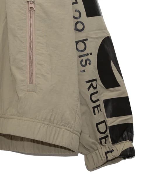 renoma ビッグロゴナイロンジャケット　Mサイズ　ベージュ