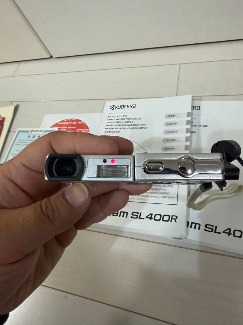 KYOCERA Finecam SL400R 本体と付属品