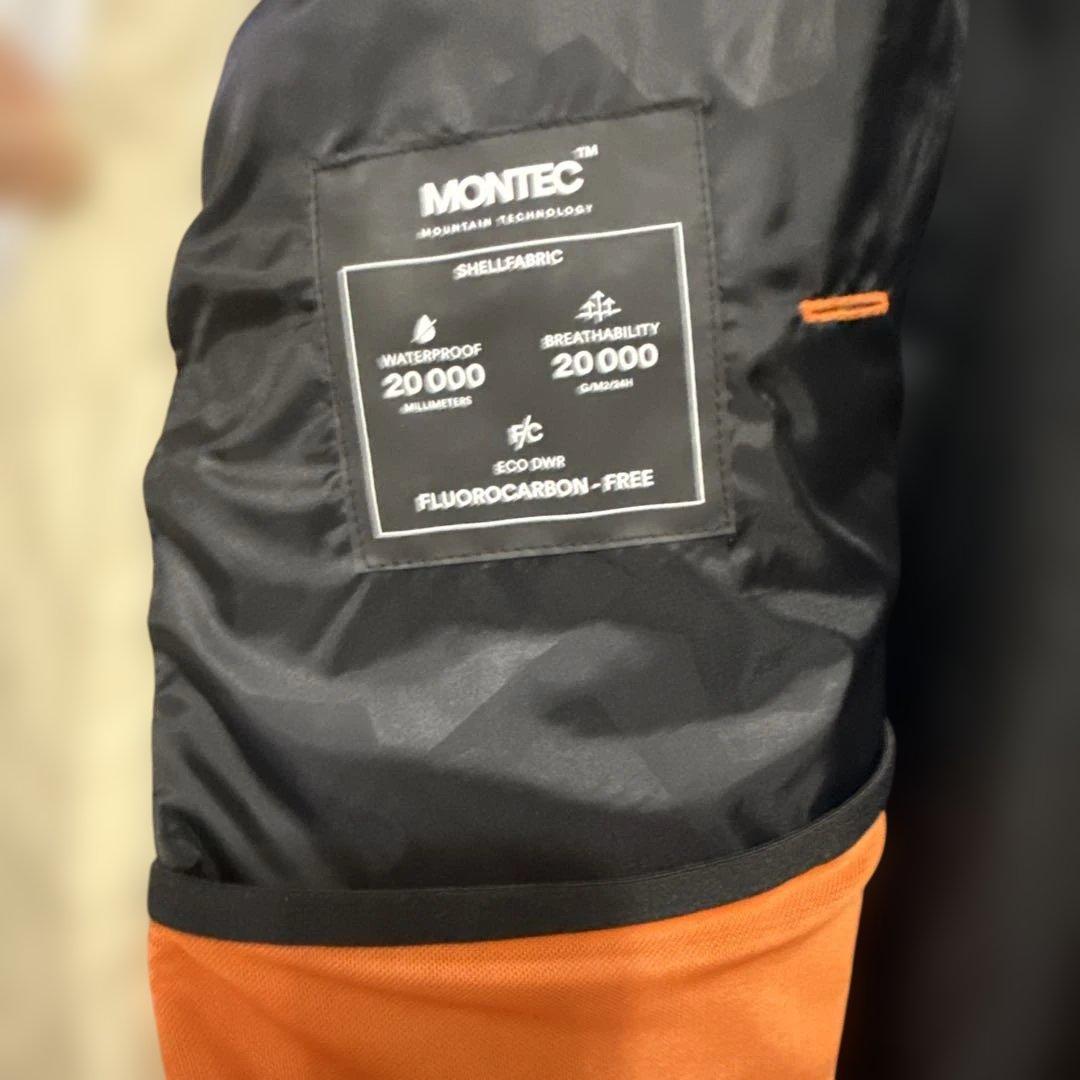 MONTEC スキースノーボードウェア　上下セット　Sand Sサイズ