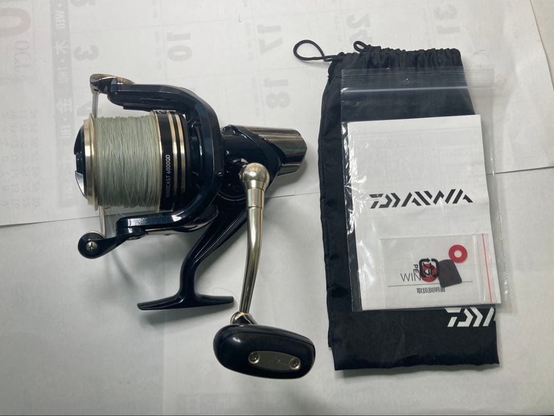 DAIWA17ウインドキャスト 6000QD スピニングリール