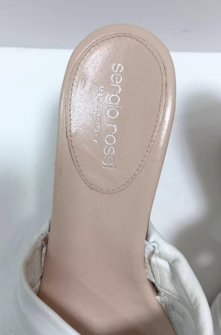 【セット売り】セルジオロッシ 2足 まとめ売り 35.5 厚底 本革 レザー