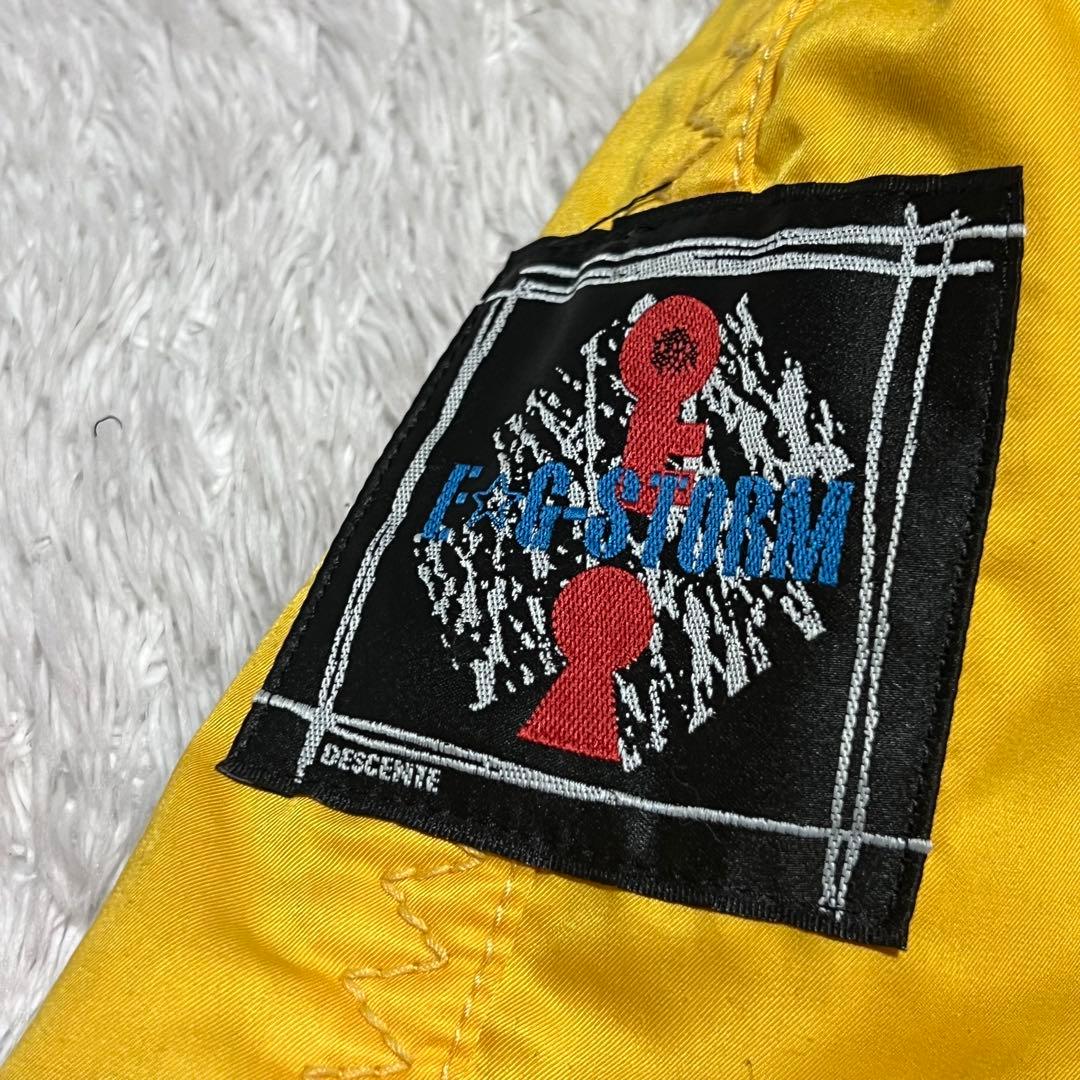 レトロ　スノーウェア　デサント　スキーウェア　ハーフジップ　アノラックパーカー