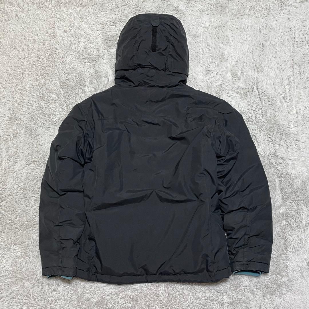 モンベル　ダウンジャケット　コロラドパーカー　リバーシブル　ドローコード　M