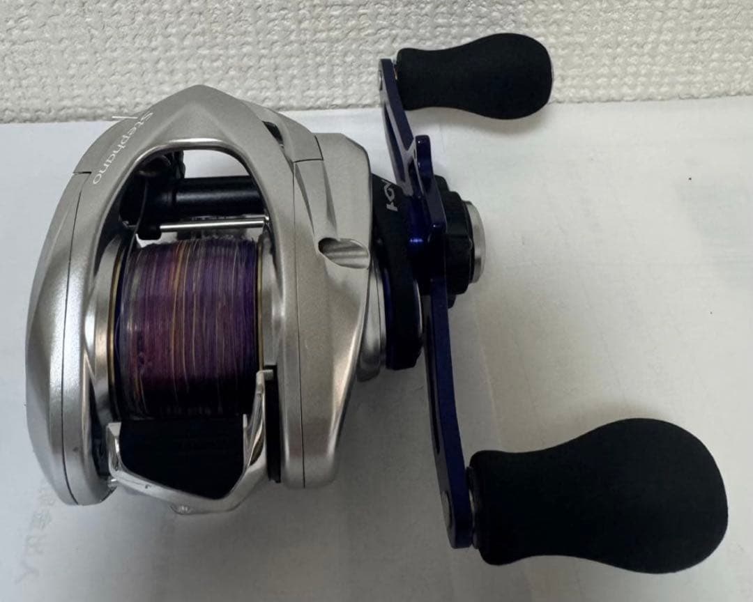 Stephano 両軸リール シルバー