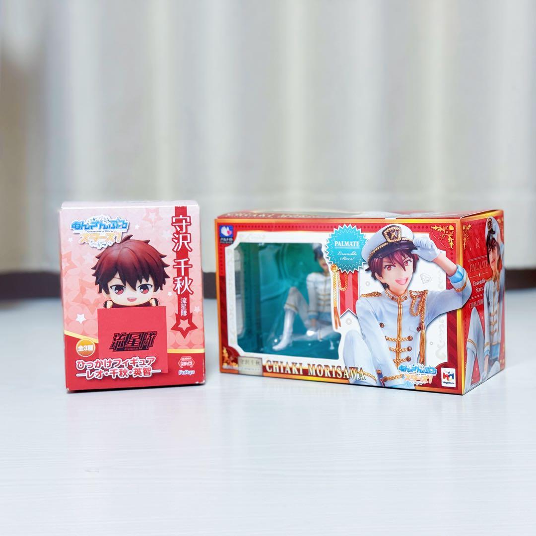 【美品】 あんさんぶるスターズ！ 守沢千秋 パルメイト・ひっかけフィギュアセット