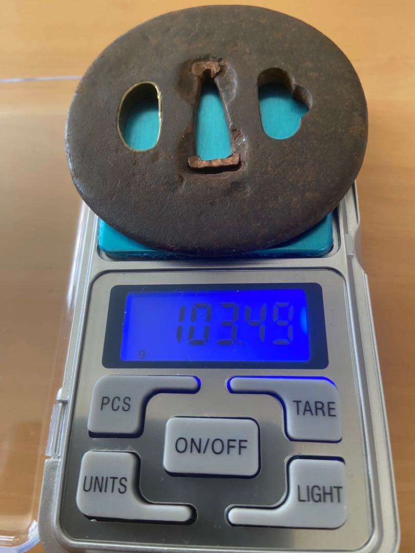 鍔　日本刀武具　古美術　年代不明