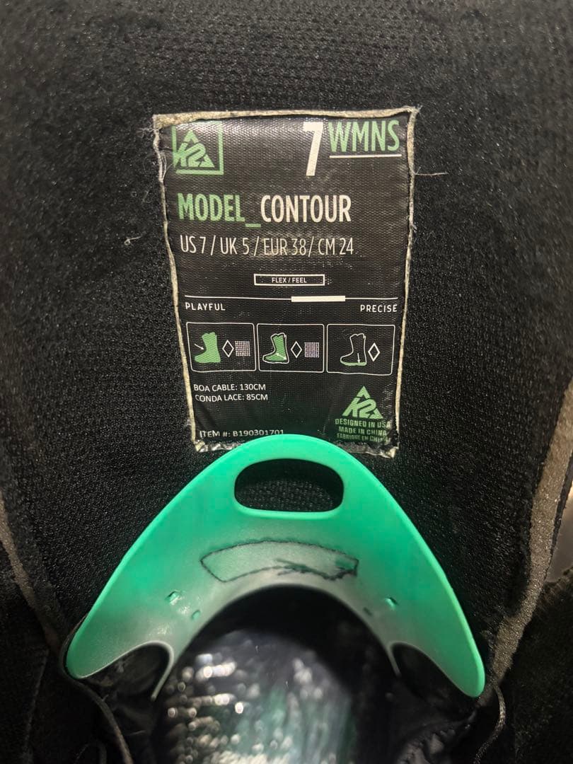 K2 スノーボードブーツ CONTOUR 24cm