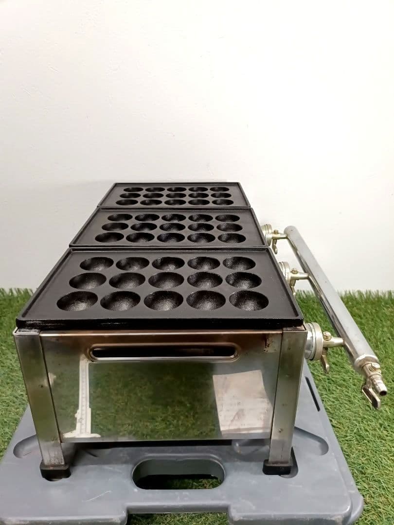 業務用 大たこ焼き 38mmφ 45穴 都市ガス 領収書 4845