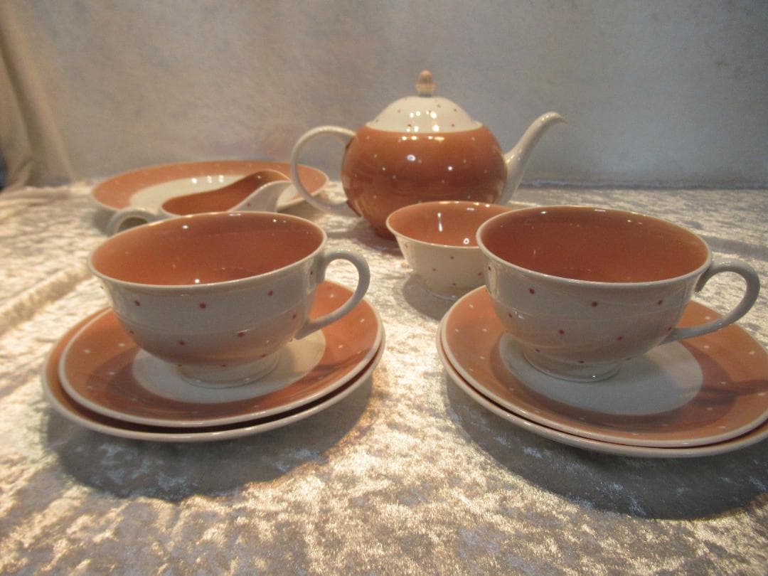 スージークーパー　レイズドスポット　ピンク　Tea for Two　刻印あり