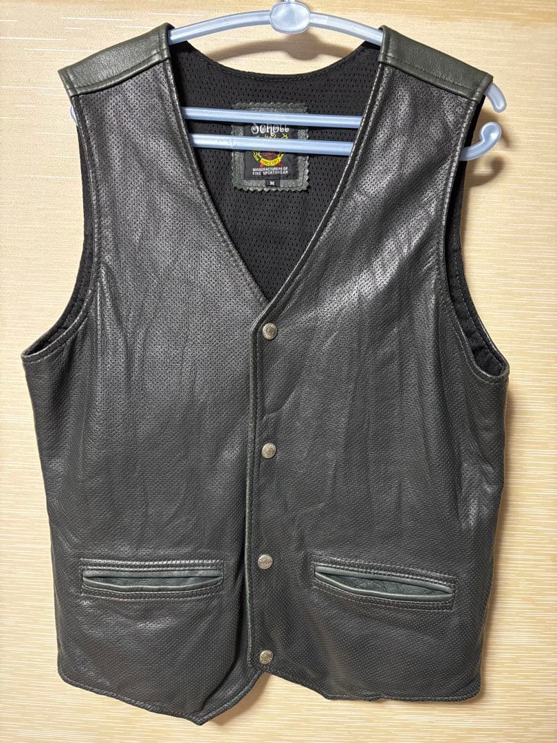 ショット　レザー ベスト