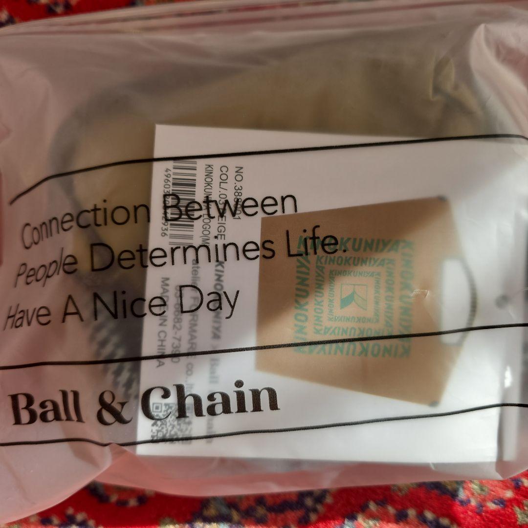 ボールアンドチェーン 紀ノ国屋　コラボバッグ