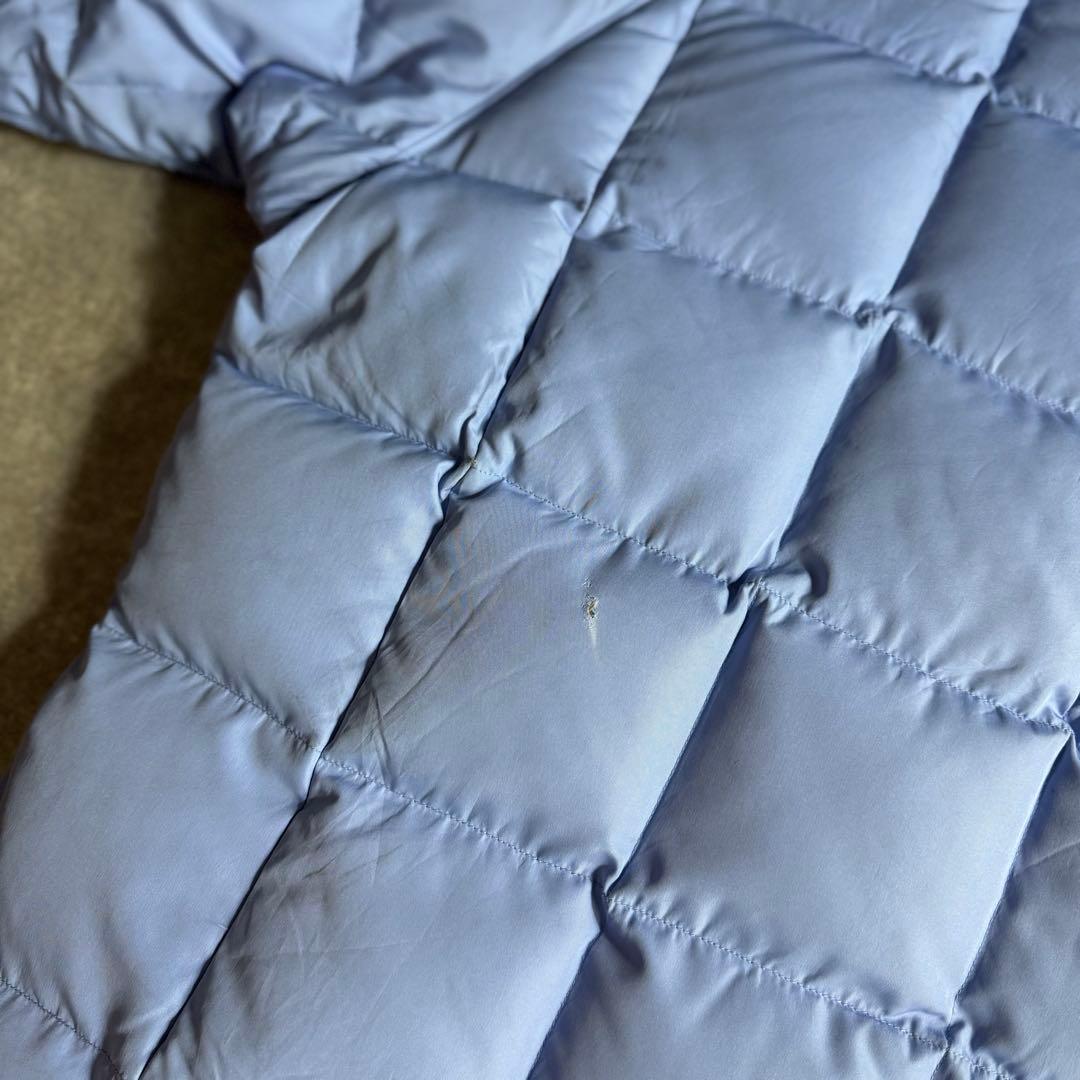 columbia short down jacket 水色 日本未発売モデル